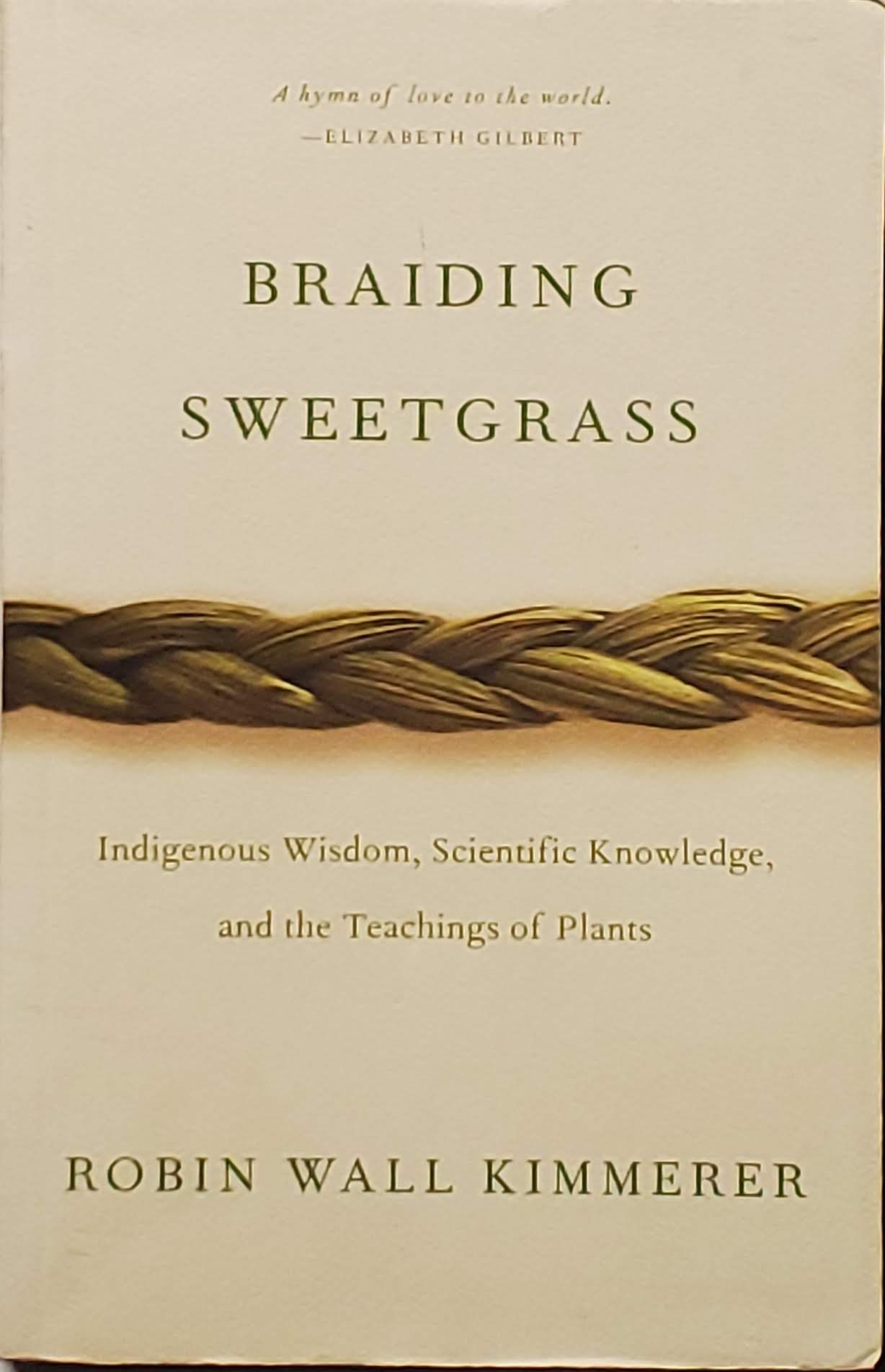 Cover of Braiding Sweetgrass